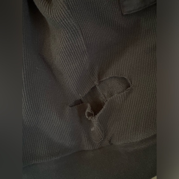 Blue Ink color RVCA heavier weight zip up hoodie, men’s size medium - Picture 5 of 7